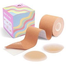 GAKI Store Boob Tape Boobytape For Breast Lift l Sweat-proof Skin-friendly wi...