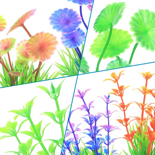 Simulation Artificial Plants Aquarium Decor Accessories Fish Tank Decoration - Picture 3 of 35