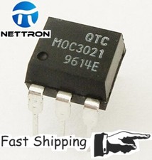 50pcs MOC3021 OptoCoupler Triac Driver DIP-6