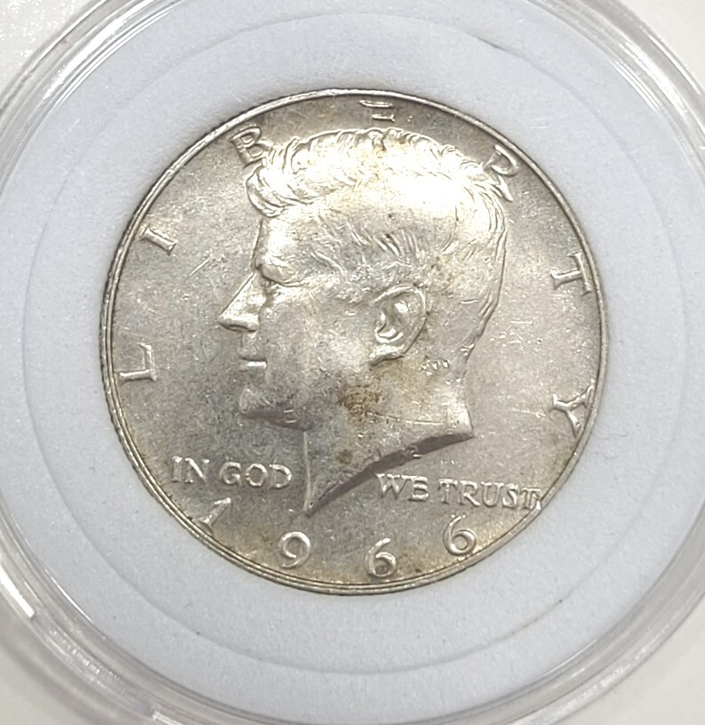 1966 Kennedy Half Dollar Ddo-Ddr-Double Struckture Reverse (Eagles
