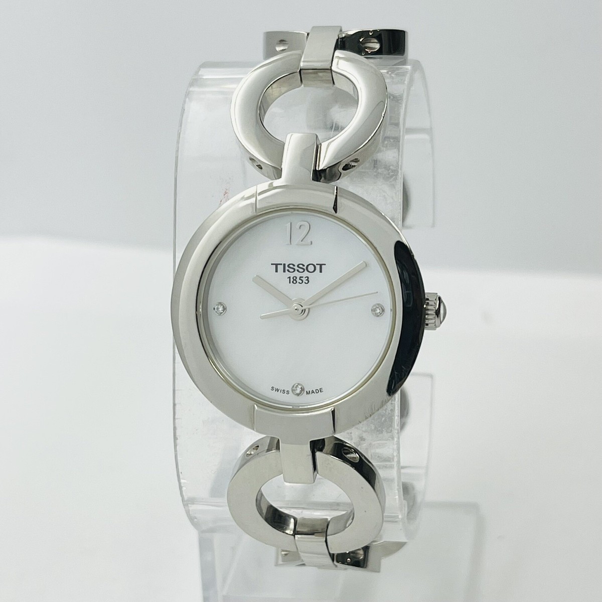 アナログ腕時計 TISSOT Heritage Hand Wind Silver Dial Ladies Watch アナログ腕時計 TISSOT Heritage Hand Wind Silver Dial Ladies