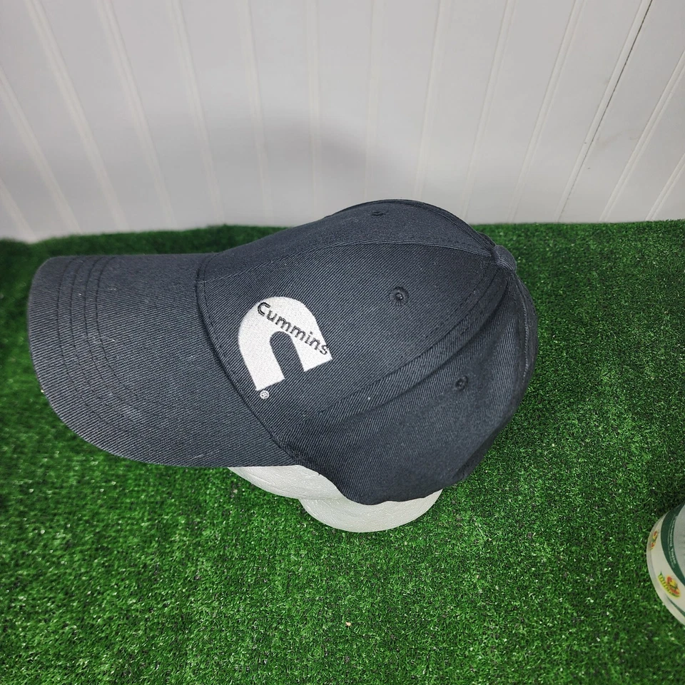 Cummins Black Fitted BDA Stretch Fit Hat Ball Cap - Image 4 of 4