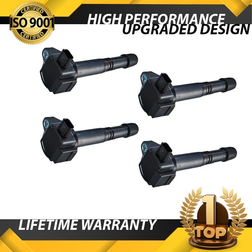 Pack of 4 Ignition Coils UF712 For Honda Accord CRV Acura TLX 2.4L4L