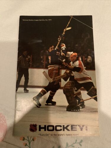1971 NHL DOUG FAVELL TED HARRIS TURN ON TO WORLD FASTEST SPORT RARE - Afbeelding 1 van 2