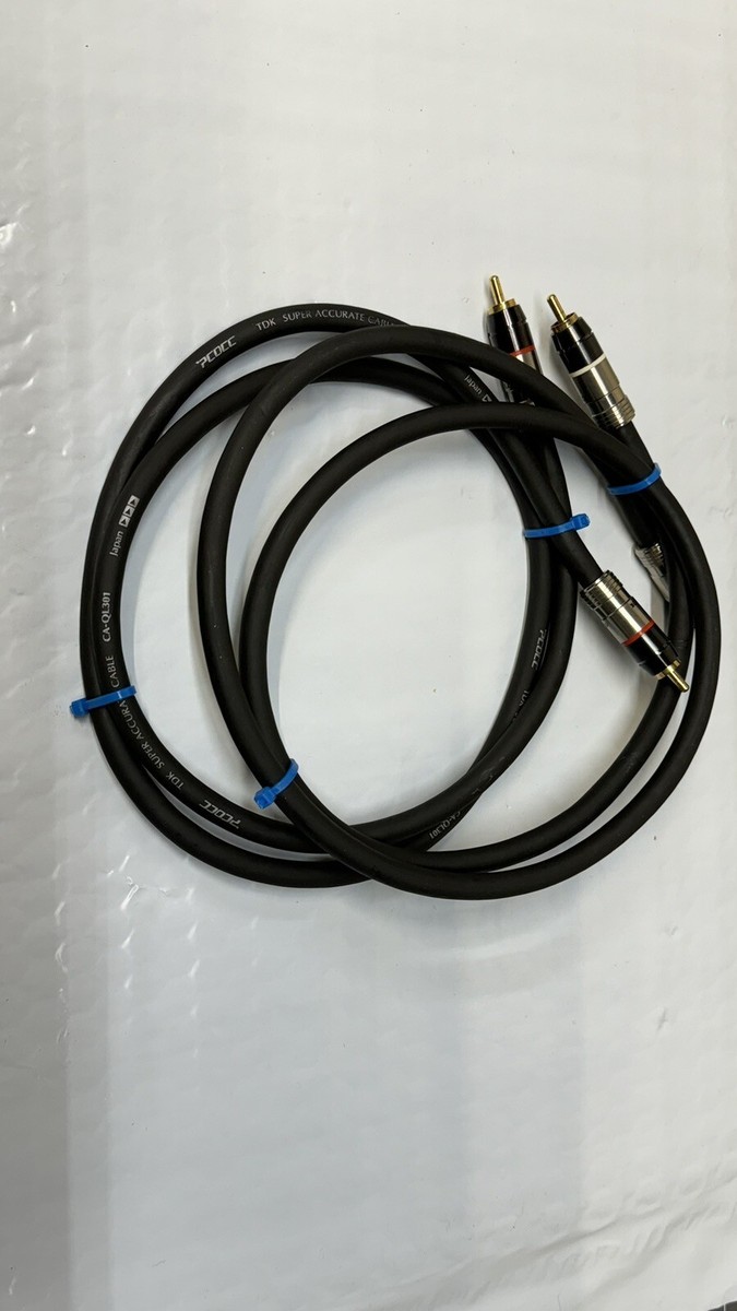 TDK CA-QL301 PCOCC 0 RCAケーブル 約 TDK CA-QL301(1.0m) ALL PCOCC！