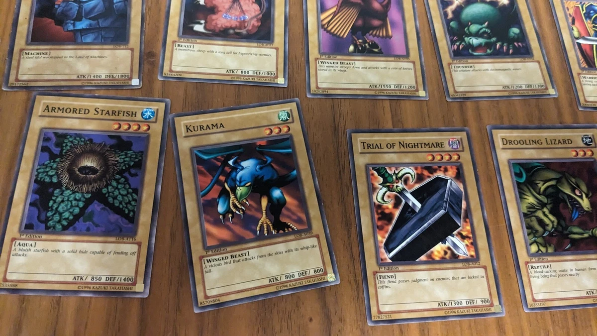 1st edition lob-XXX yugioh cards. mixed bundle as shown. free post M | eBay