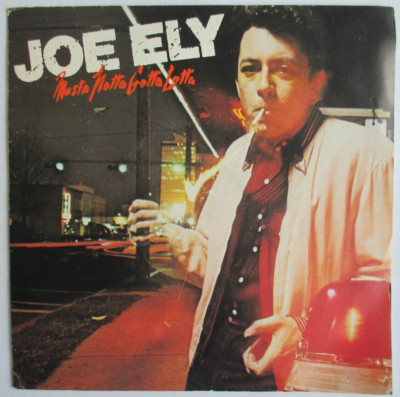 Joe Ely - Francia Sp (7 '') '' Musta Notta Gotta Lotta ''