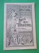 April 1 - 1901 - Hollis St. Theatre Program - Richard Carvel - John Drew