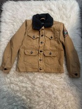 Eddie Bauer Kids Corduroy Coat Jacket with Sherpa Lining Size M
