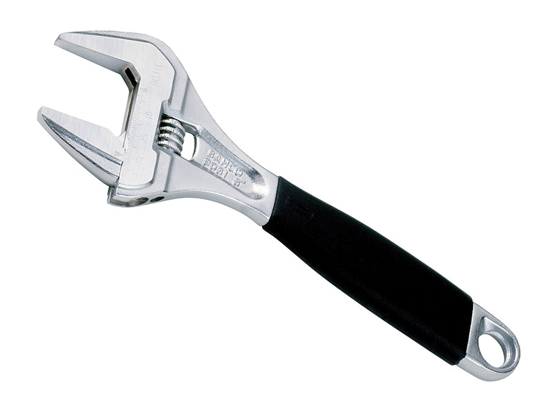 Bahco 9029C Chrome Ergo Adjustable Wrench 170Mm Extra Wide Jaw 32Mm - Image 4