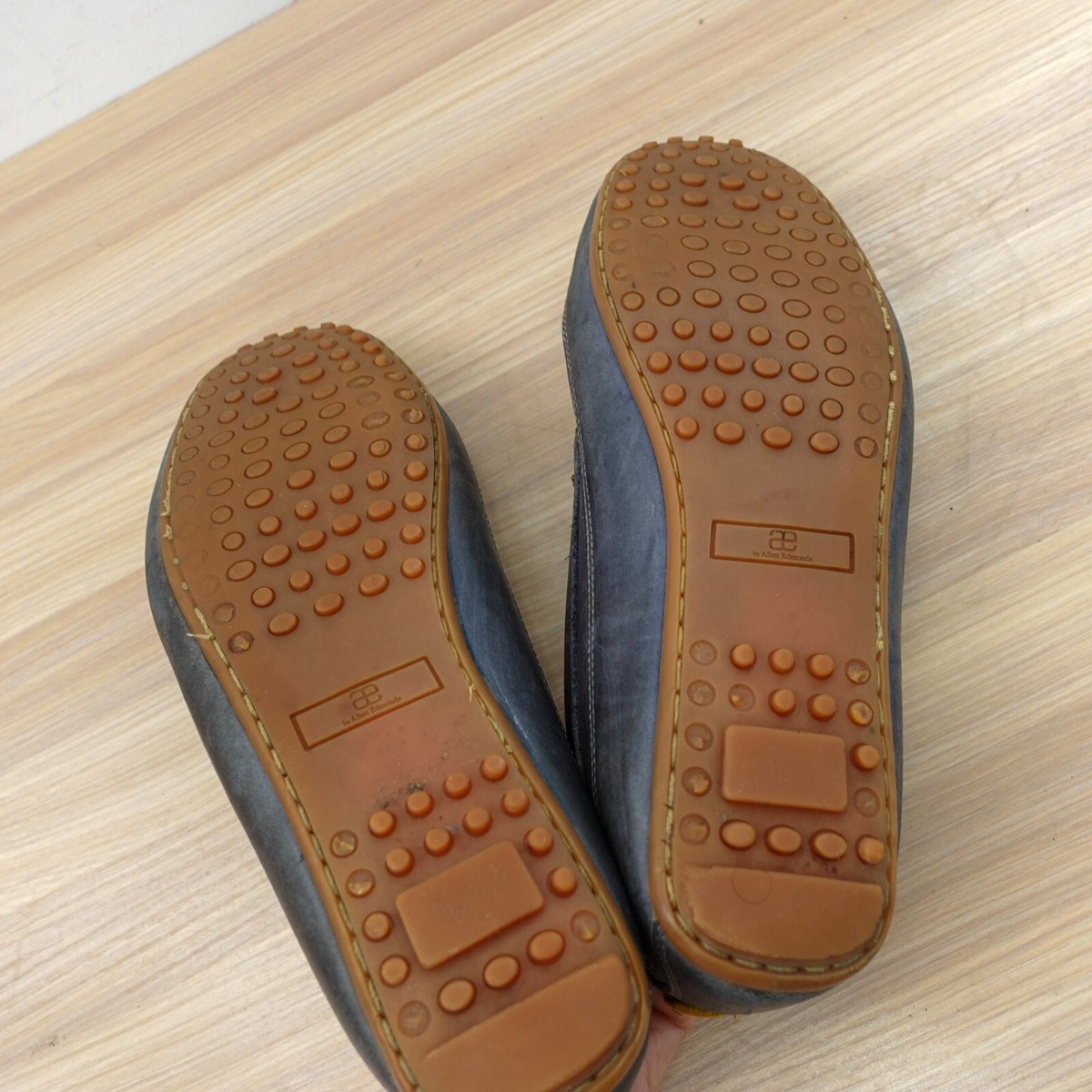 Allen Edmonds Mens Driving‎ Loafers 11.5 D Blue Mocassin Office Interstate 90 Allen Edmonds Mens Loafers 11.5 D Driving Dusty Moc Toe  main image 3