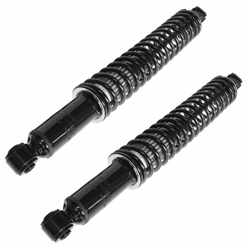 MONROE Load Adjusting Rear Shocks & Coil Springs Set of 2 for Chevy GMC Cadillac - Picture 3 of 6