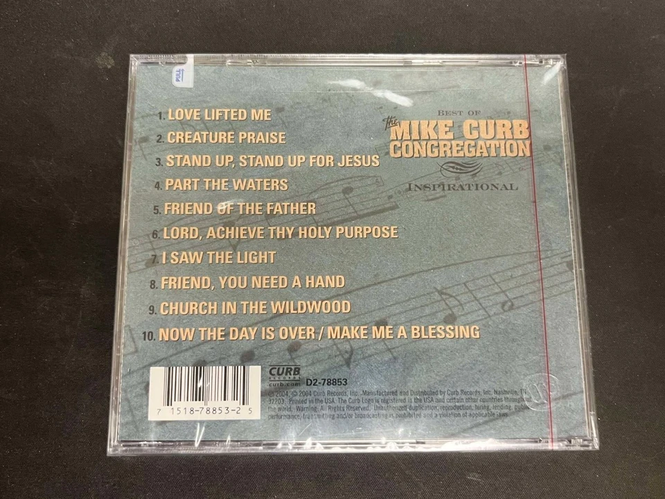 MIKE CURB CONGREGATION INSPIRATIONAL CD SEALED NEW D2-78853 Foto 2 de 2