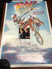 RAD! Movie Poster 24x36 80's Retro BMX Motocross  24 x 36