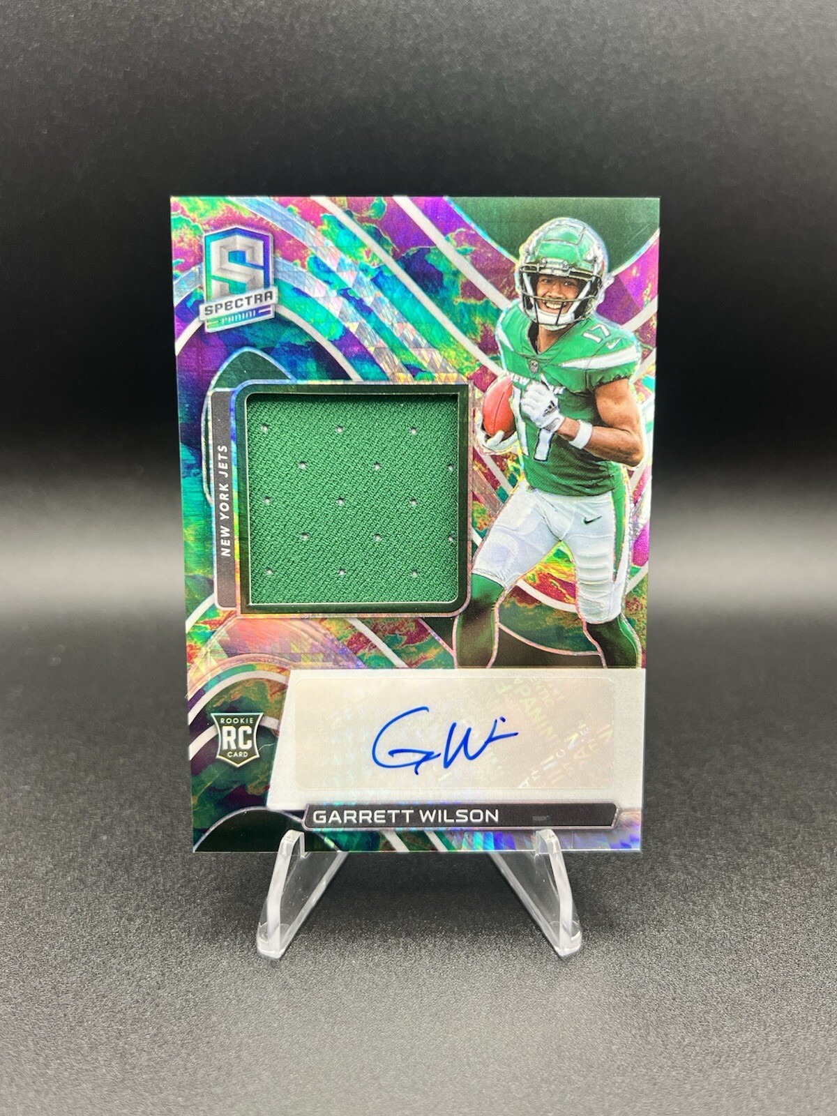 2022 Panini Spectra Celestial Prizm Garrett Wilson RPA 55/99 - New York Jets 🛩️