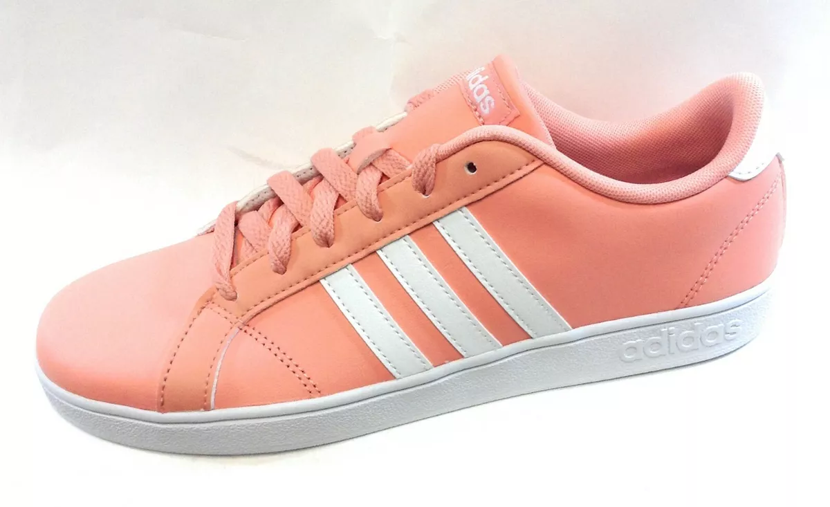 Adidas neo blanco 2024 con rosa