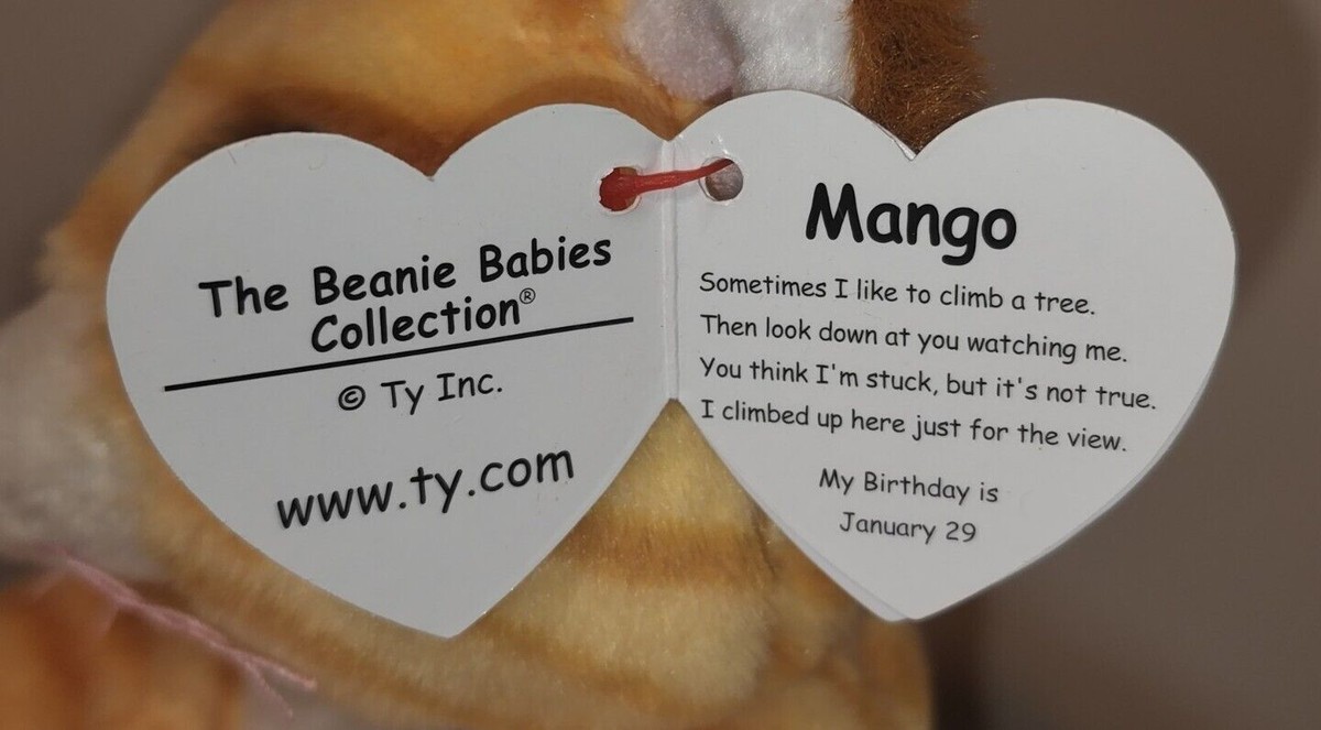 Mango Gatto Beanie Bellies, 17 Cm Peluches - Foto 3