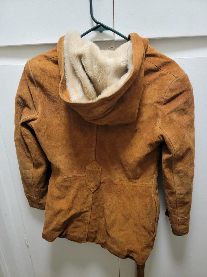 Vintage Casablanca Women's Leather Suede Jacket Size 7/8 - Image 3 of 4