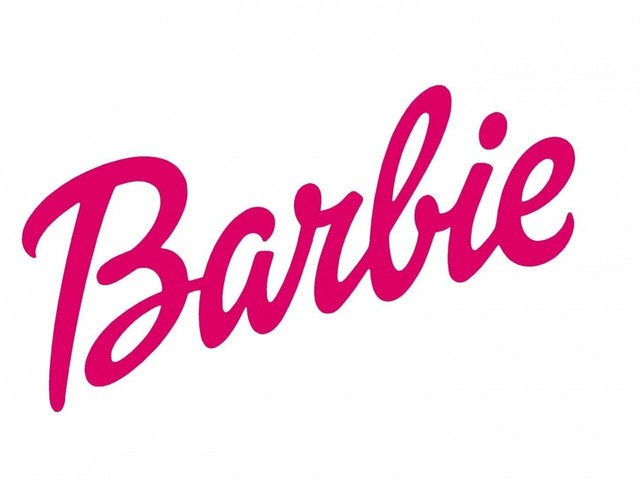 barbie logo fabric