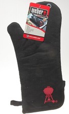 Image of Weber 6472 Premium Grill Mitt - Cotton & Polyester BBQ & Oven Mitt - One Size
