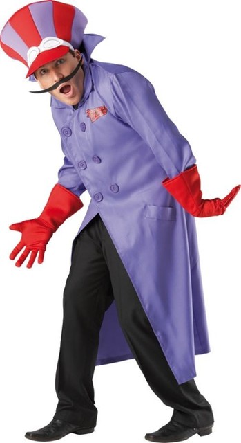 Deluxe Dick Dastardly Wacky Races 80s Fancy Dress Cartoon Mens Adult Costume Men Standard 889747 For Sale Online Ebay