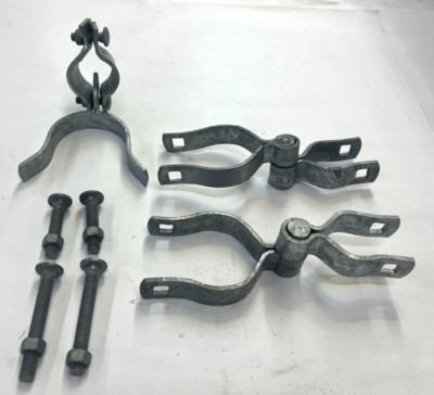 MASTER HALCO CHAIN LINK FENCE SINGLE SWING GATE KIT 087079 2-3/8''