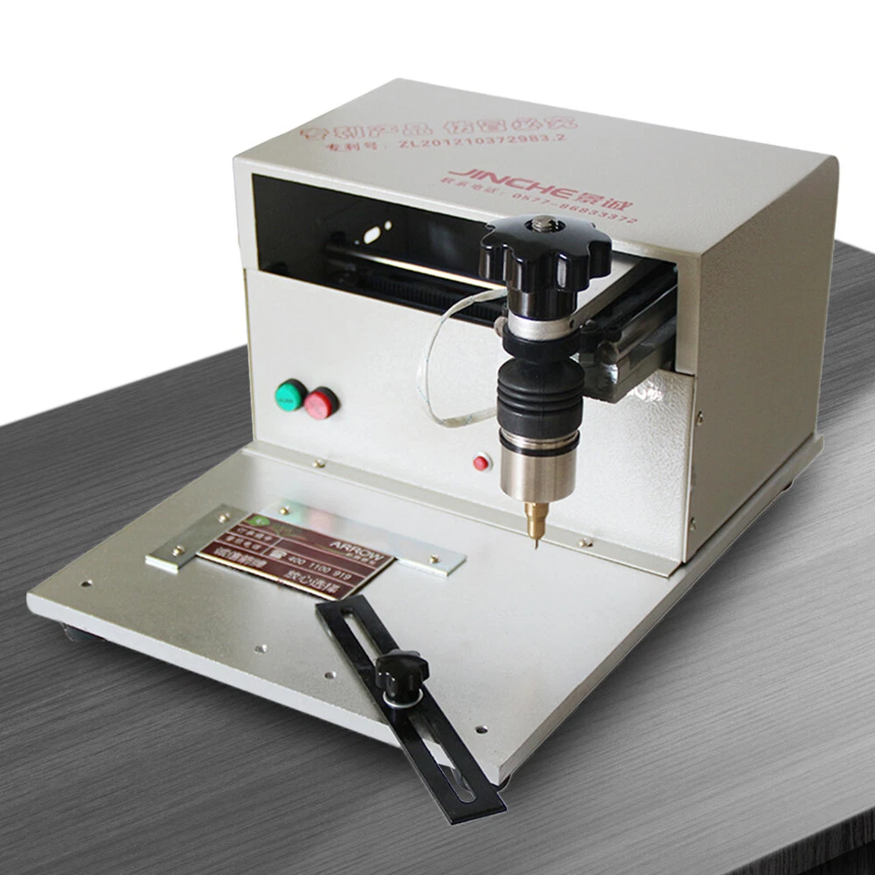 110V Desktop Electric Marking Engraving Machine Nameplate Tags Metal Marking USB - Image 4 of 4