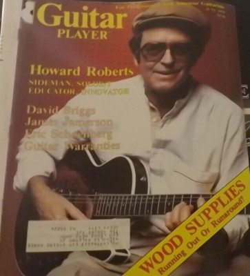 GUITAR PLAYER MAGAZINE JUNE 79 HOWARD ROBERTS JAMES JAMERSON ERIC SCHOENBERG