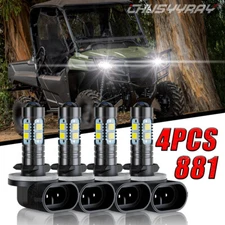 For Arctic Cat Prowler 650 HDX 500 700 HI/Lo Beam Headlight Light Bulbs 4pcs