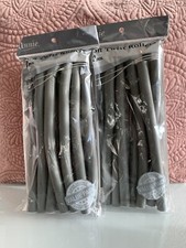 Lot of 2 ANNIE 12 pcs Soft Twist 3/4" dia. 10" long Hair Rollers 1263 24 Ttl