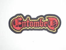 ENTOMBED DEATH METAL EMBROIDERED PATCH