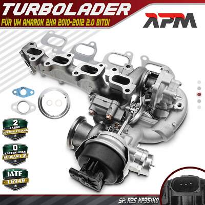 Turbolader für VW Amarok 2HA 2HB S1B S6B S7A S7B 2010-2012 2.0 BiTDI 03L145715A