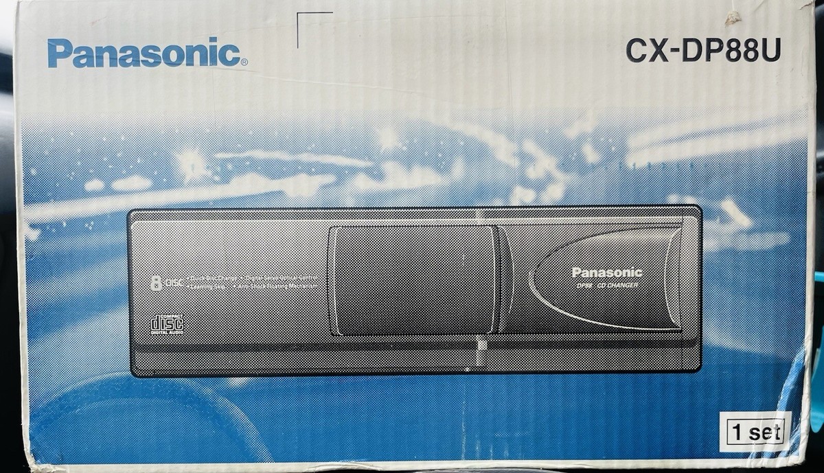 Panasonic 8 Disc CD Changer (MPN: CX-DP88U) - BRAND NEW In