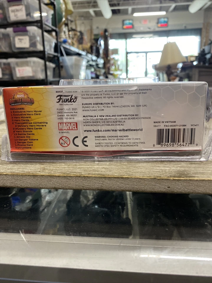 Marvel Battle World Treachery At Twilight 收藏冒险游戏 - 钢铁侠 — 第 2/4 张图片