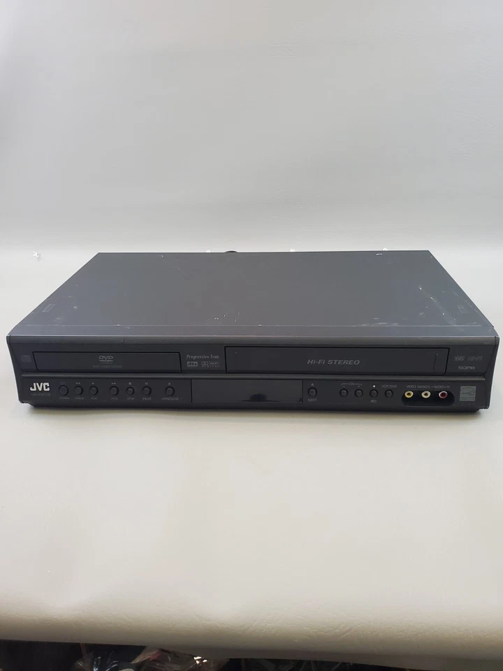 JVC VHS DVD Combo Player HiFi No Remote TESTED WORKING HR-VRC18 - Image 2 of 4