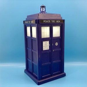 Dr Who Tardis Discontinued 2009 Light Up Wall Mount Light Blinks Night Light 9”