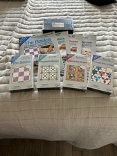 Quilting Beginners Instructional Tools Includes 5 VHSs And 4 Matching Booklets