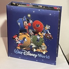Vintage Walt Disney World 2001 - Photo Album. 50 Pages 100 4x6 Photos Never Used