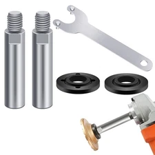 5 Pack Angle Grinder Attachments, 5/8-11 Locknut Grinder Spanner Wrench Flang...
