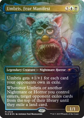Magic the Gathering Secret Lair x Furby The Oddbodies Foil Edition