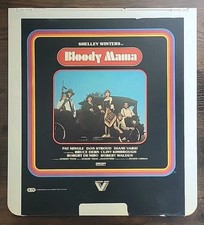 The Barker Gang "Bloody Mama" RCA CED Videodisc Shelley Winters Robert De Niro