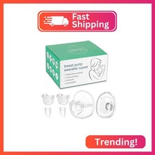 PDFans Wearable Breast Pump Accessories Milk Collector Cup Replacement Parts Fla