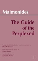 Moses Maimonides - Guide Of The Perplexed - Paperback - G245Z