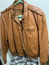 Vintage 70's Bermans 100% Leather size 44