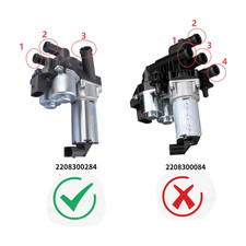 Für Mercedes-Benz W220 S350 400 500 Elektromagnetisches Wasserventil 2208300284