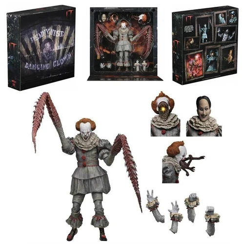 7" Ultimate Pennywise The Dancing Clown IT (2017) PVC Model Action Figures Toy - Picture 1 of 5