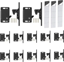 RV Drawer Latches and Catches, 12 Pack Cabinet Door Catches,... 