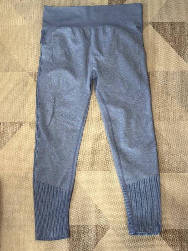 Women’s Sky Blue Large Leggings Butt Pants