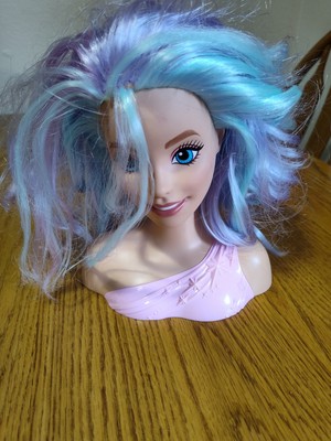 2022 Mattel-Barbie Doll Fairytale Styling Head, Pastel Fantasy Hair B3