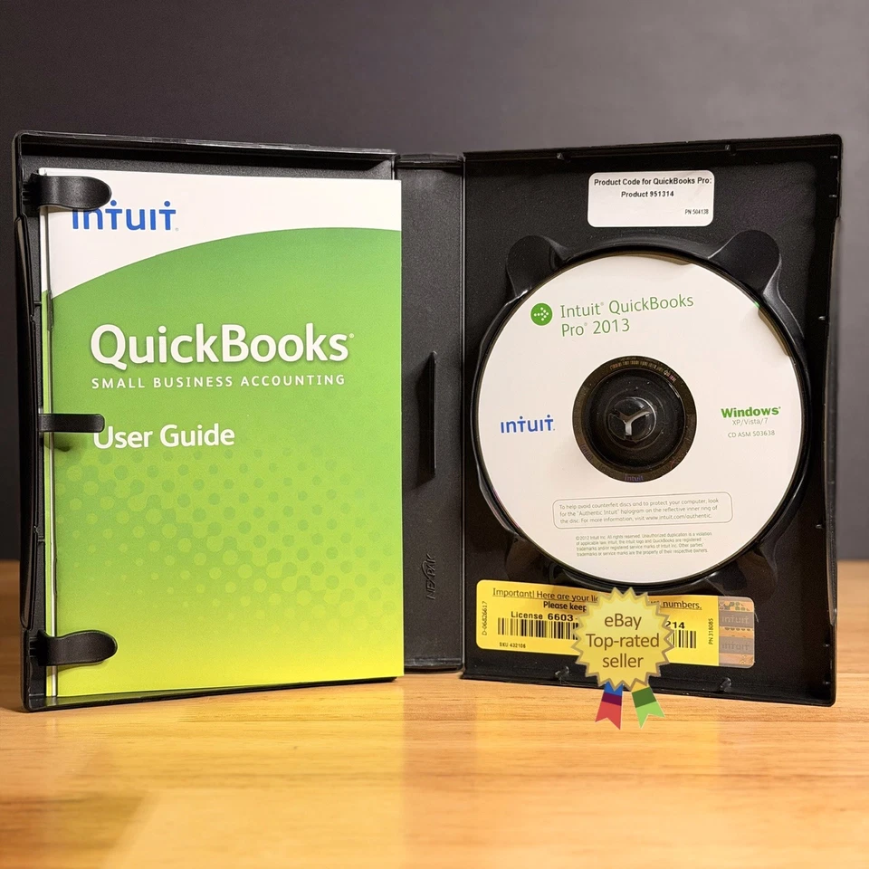 QUICKBOOKS Desktop Pro 2013 For Windows US Version Full Retail - TESTED - Image 2 of 4